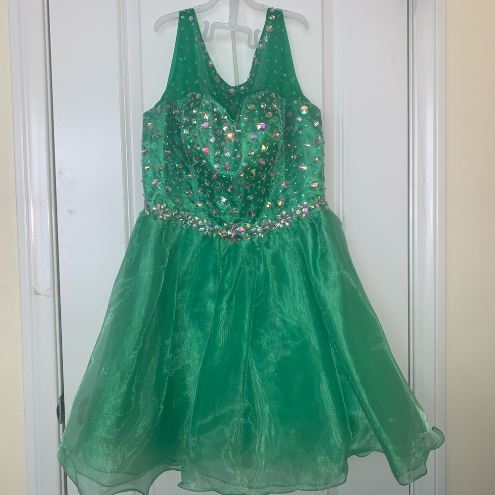 Green Homecoming Dress